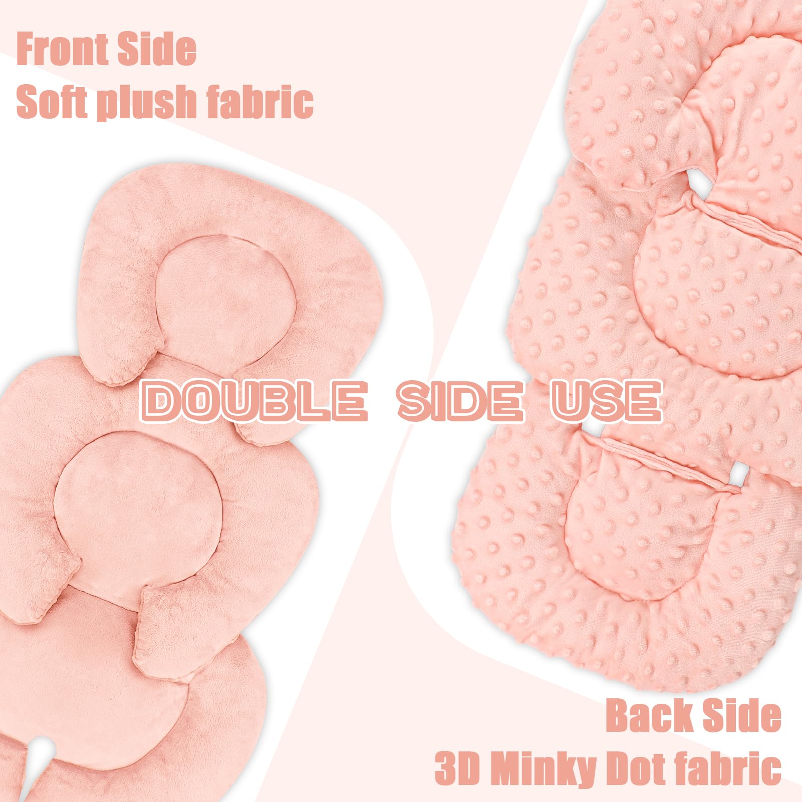 GFU Infant Stroller Mat double-sided use for extended comfort