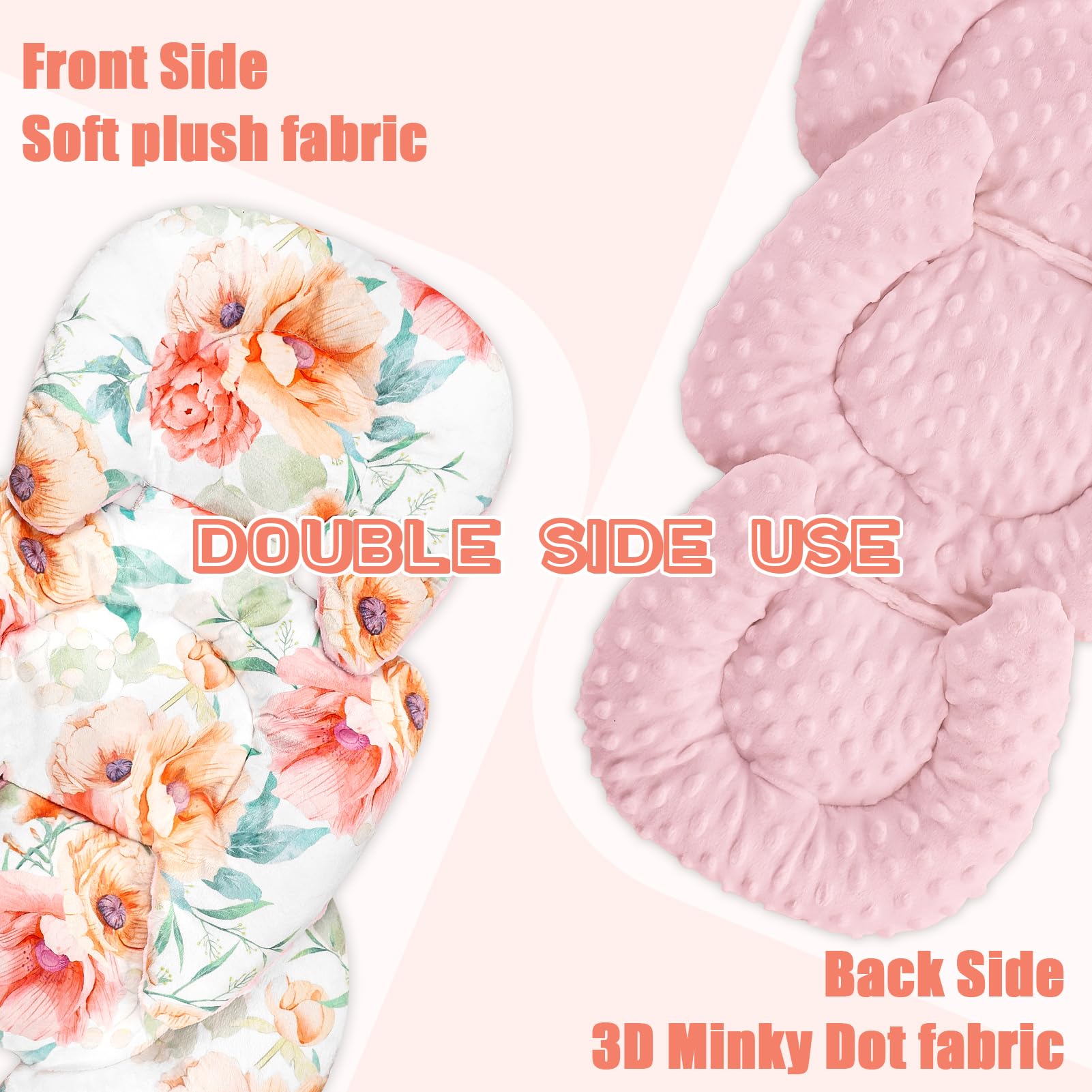 GFU infant stroller mat full-body support aids comfortable seating