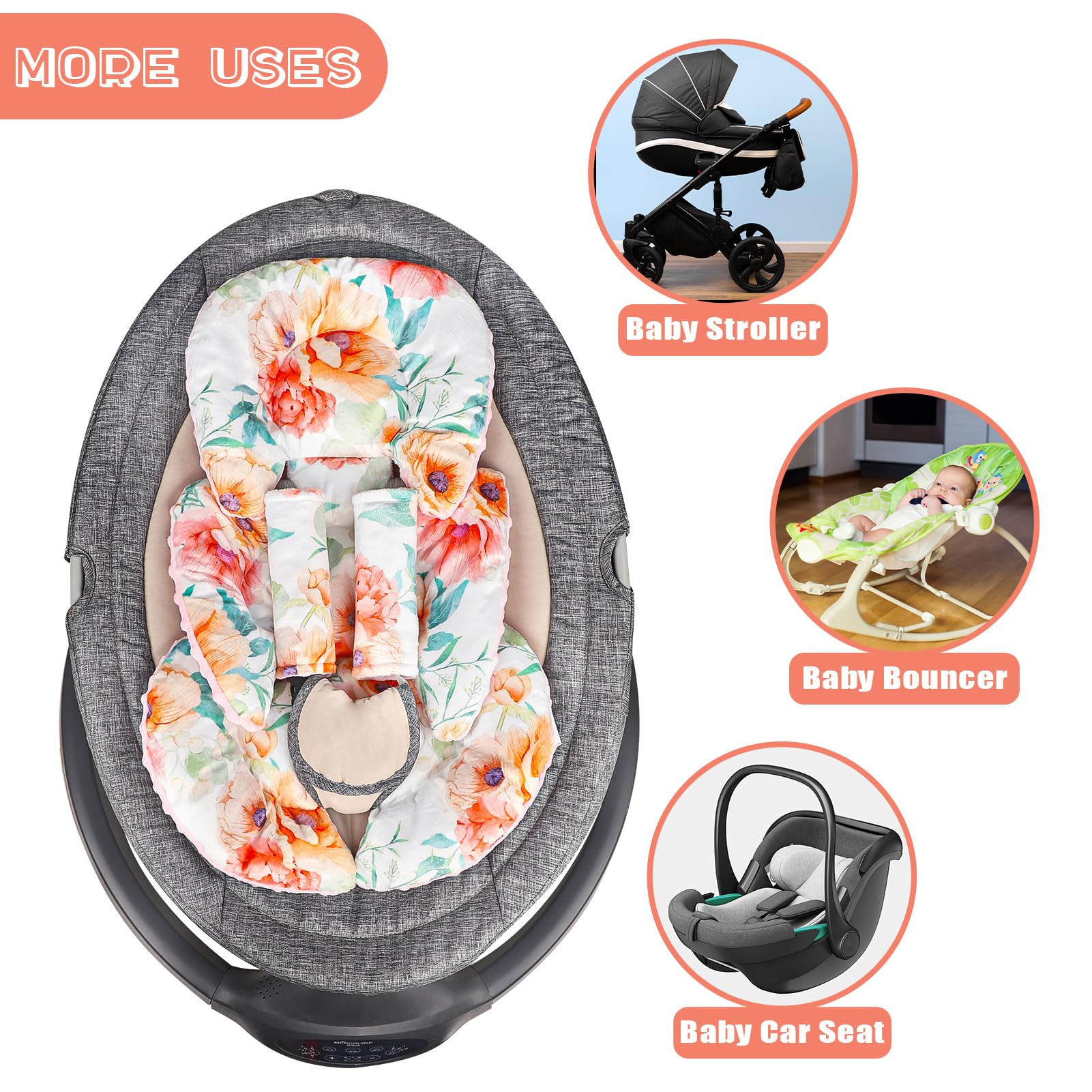 GFU infant stroller mat perfect gift idea for new parents and babies
