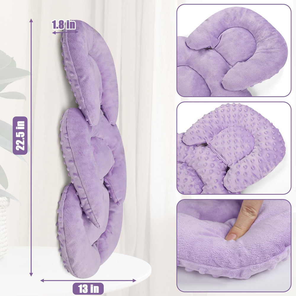 GFU insert fits strollers and swings for versatile travel comfort.