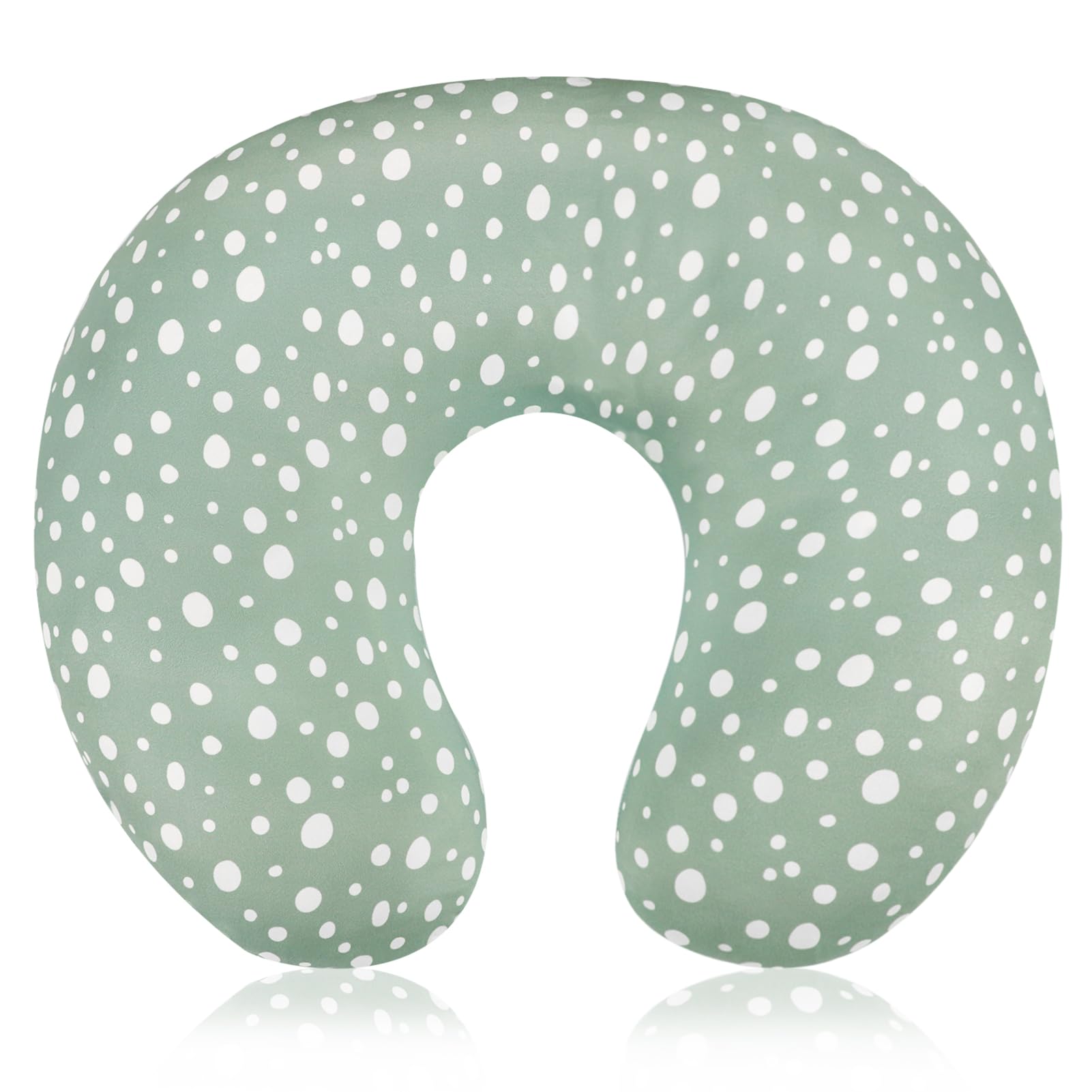 GFU nursing pillow cover shows soft fabric texture for gentle feeding comfort.