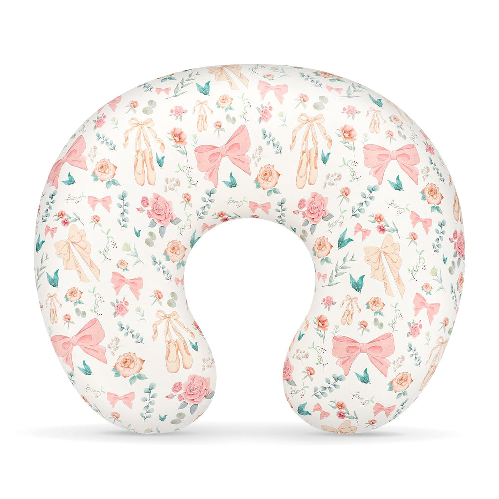 GFU nursing pillow cover with soft-polyester fabric for breathable feeding comfort