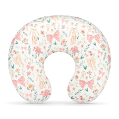 GFU nursing pillow cover with soft-polyester fabric for breathable feeding comfort