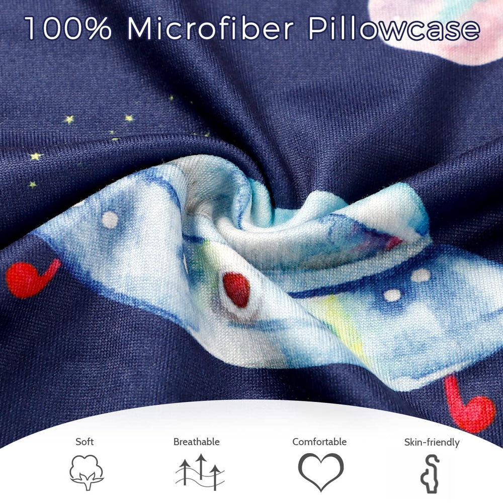 GFU nursing pillow cover stretchable fabric enables quick installation on standard pillows