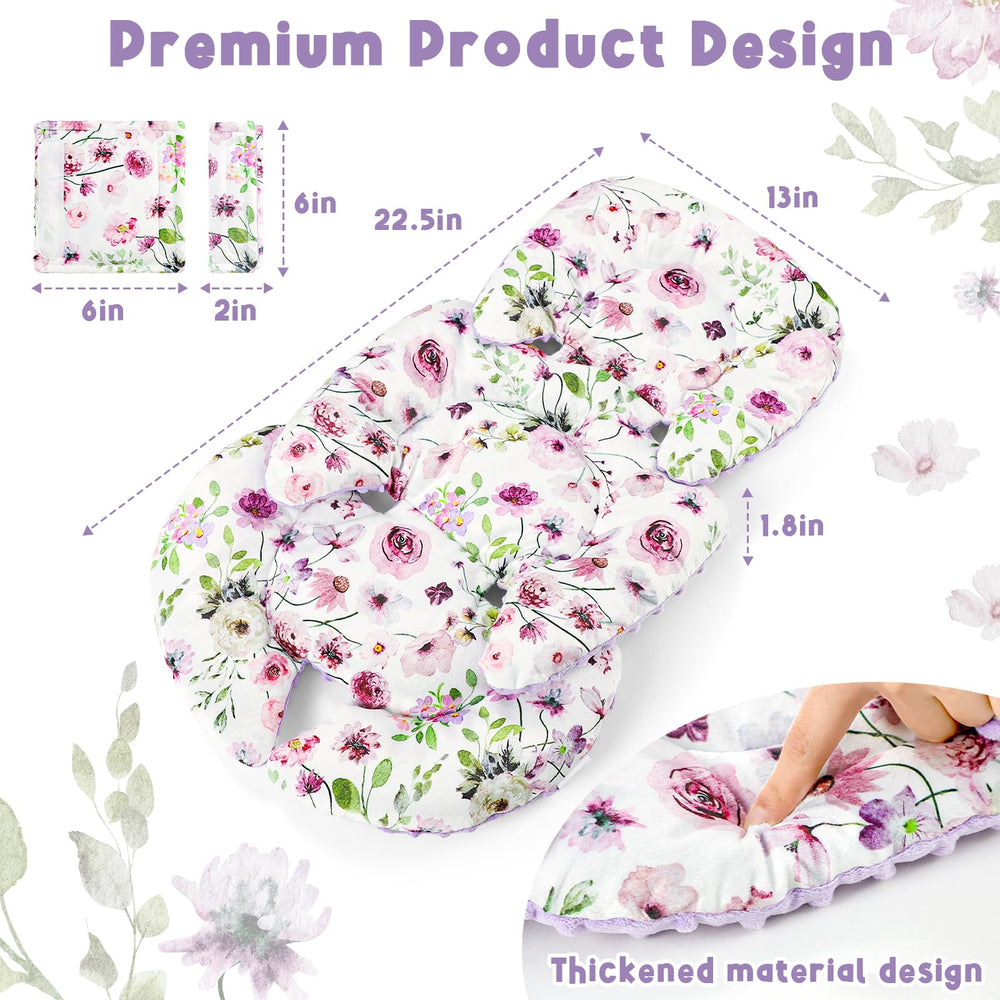 GFU padding for swings, strollers, and bouncers supports baby comfortably