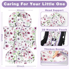 GFU shoulder strap covers in plush offer gentler skin contact