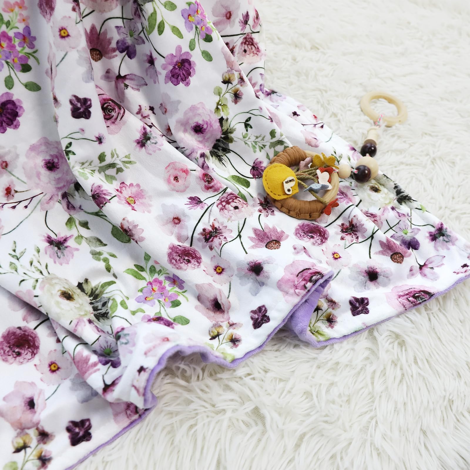 GFU soft minky blanket supports gentle sleep routines and everyday comfort.