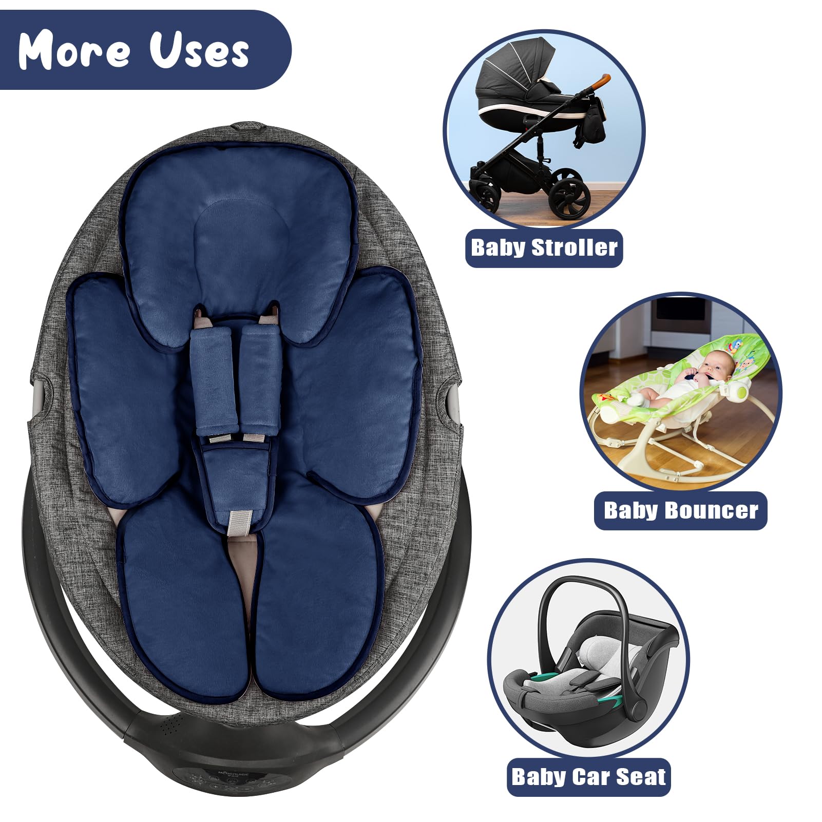 GFU soft cushion adds travel-friendly comfort for newborns and infants