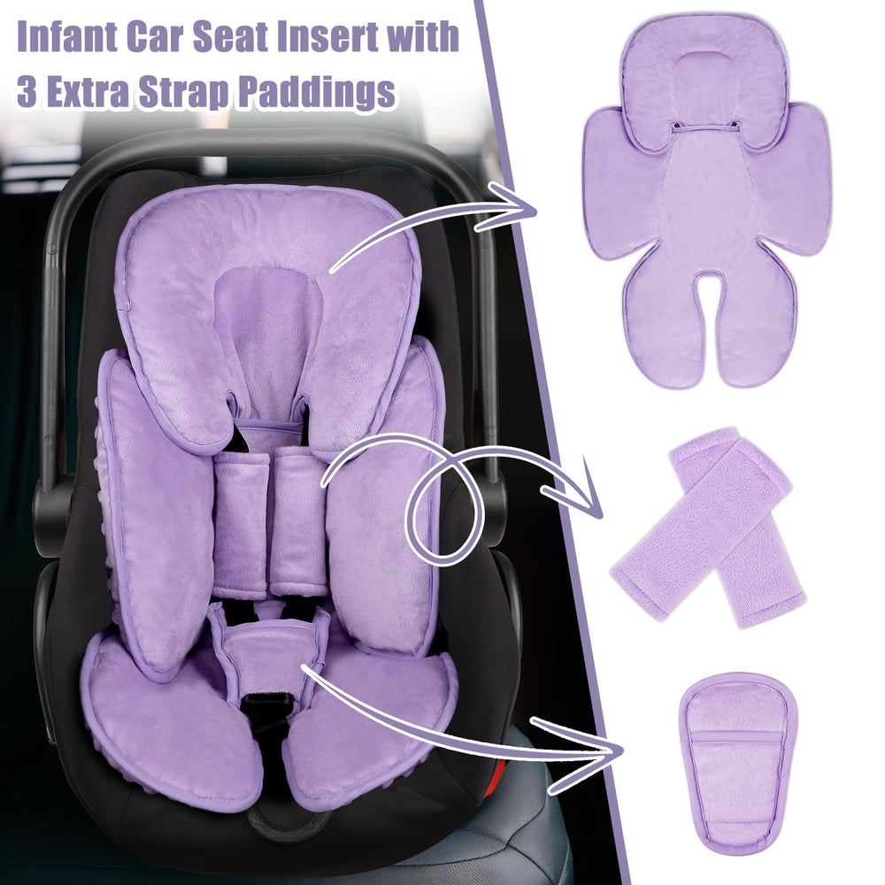 GFU soft stroller cushion insert for car seats and swings.