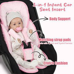 GFU strap covers protect shoulders from harness chafing while seated