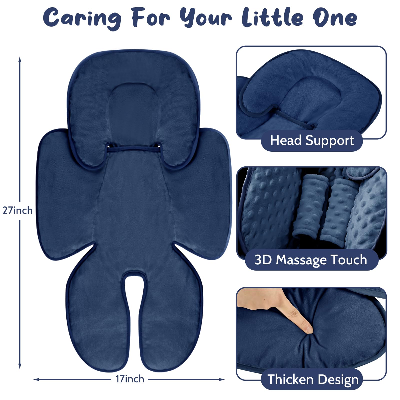 GFU strap covers protect shoulders from harness chafing for smoother rides
