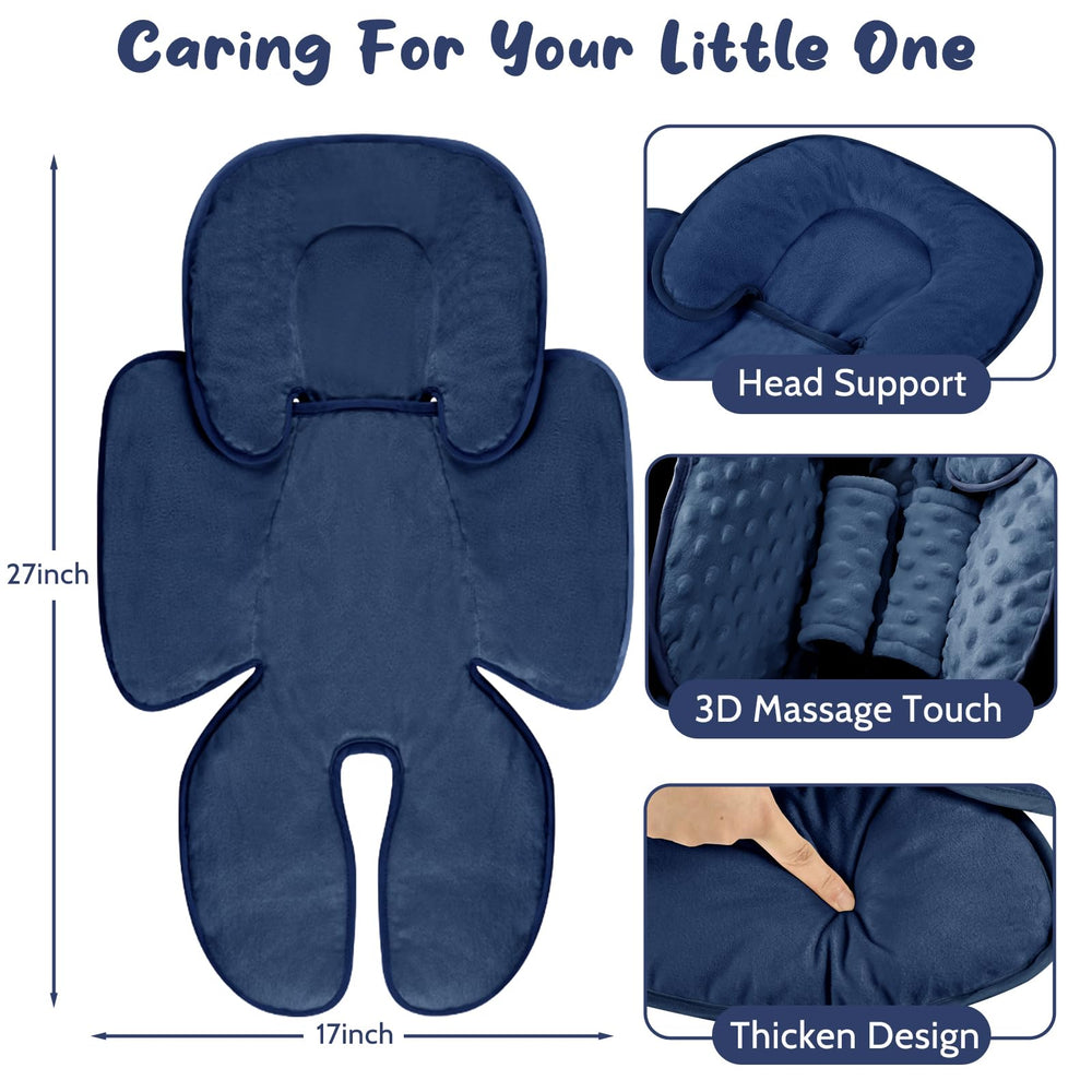GFU strap covers protect shoulders from harness chafing for smoother rides