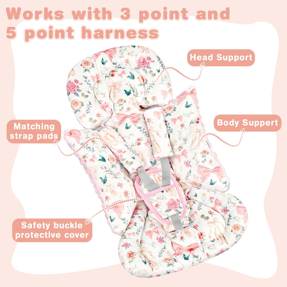 GFU shoulder strap covers – soft padding protects delicate skin