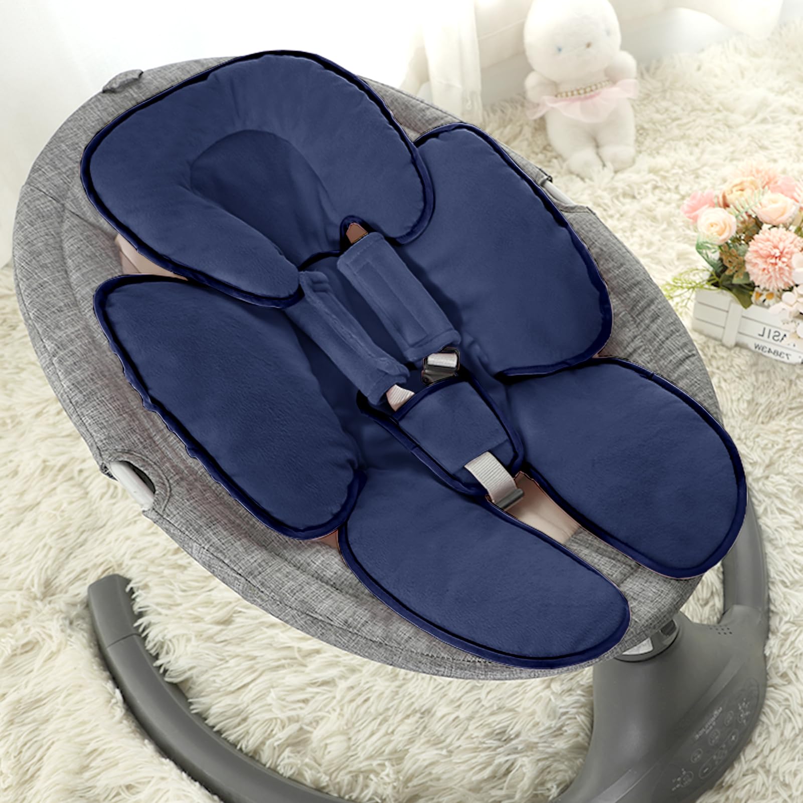 GFU blue design offers ergonomic support and warmth for everyday outings