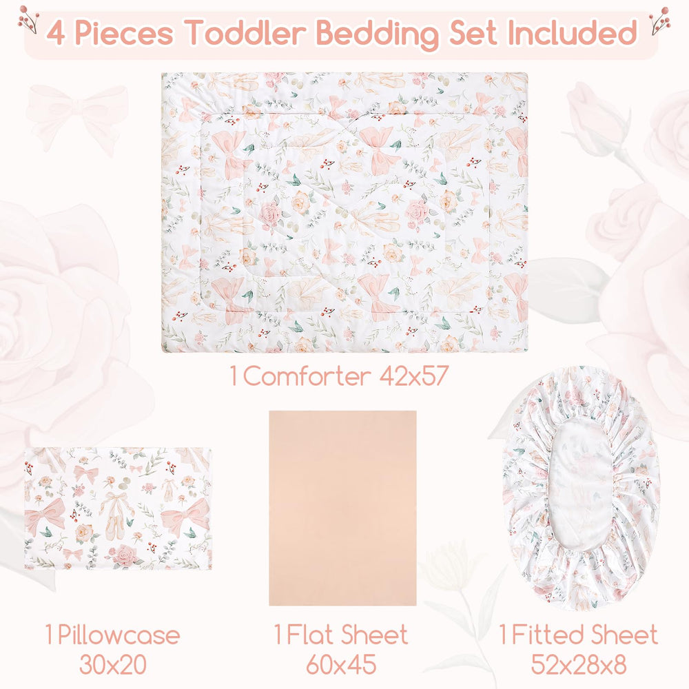 GFU Toddler Bedding care instructions emphasize cold wash and low tumble dry.