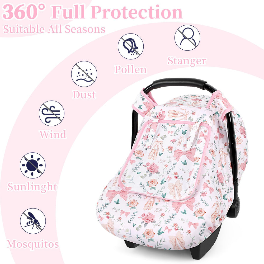 GFU winter baby cover ready for on-the-go use in bag