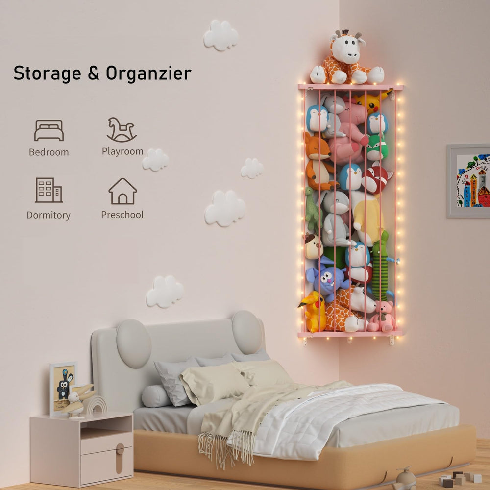 GGUO 65-inch tall hanging storage height demonstrates large capacity