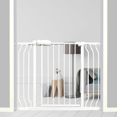 Ghthes Felle extra-wide gate fits 38-43.5 inch openings for doorways and stairs.