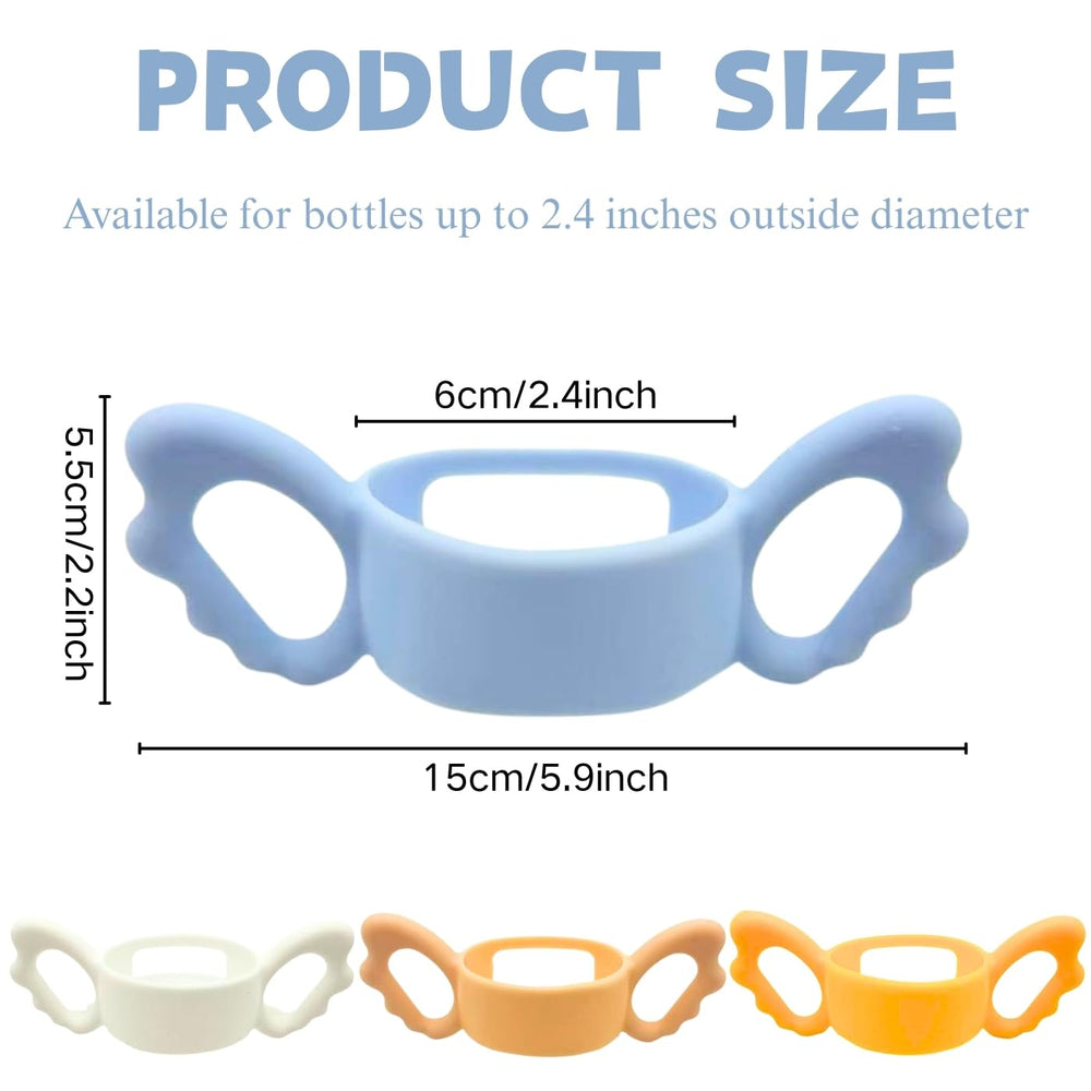 Giasy_Fortune wing-design close-up emphasizes colorful, toddler-friendly grip during feeds.