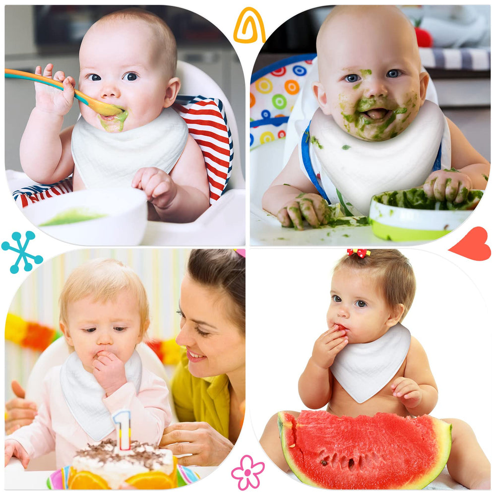 Giegxin baby drool absorption test emphasizes staying dry and tidy