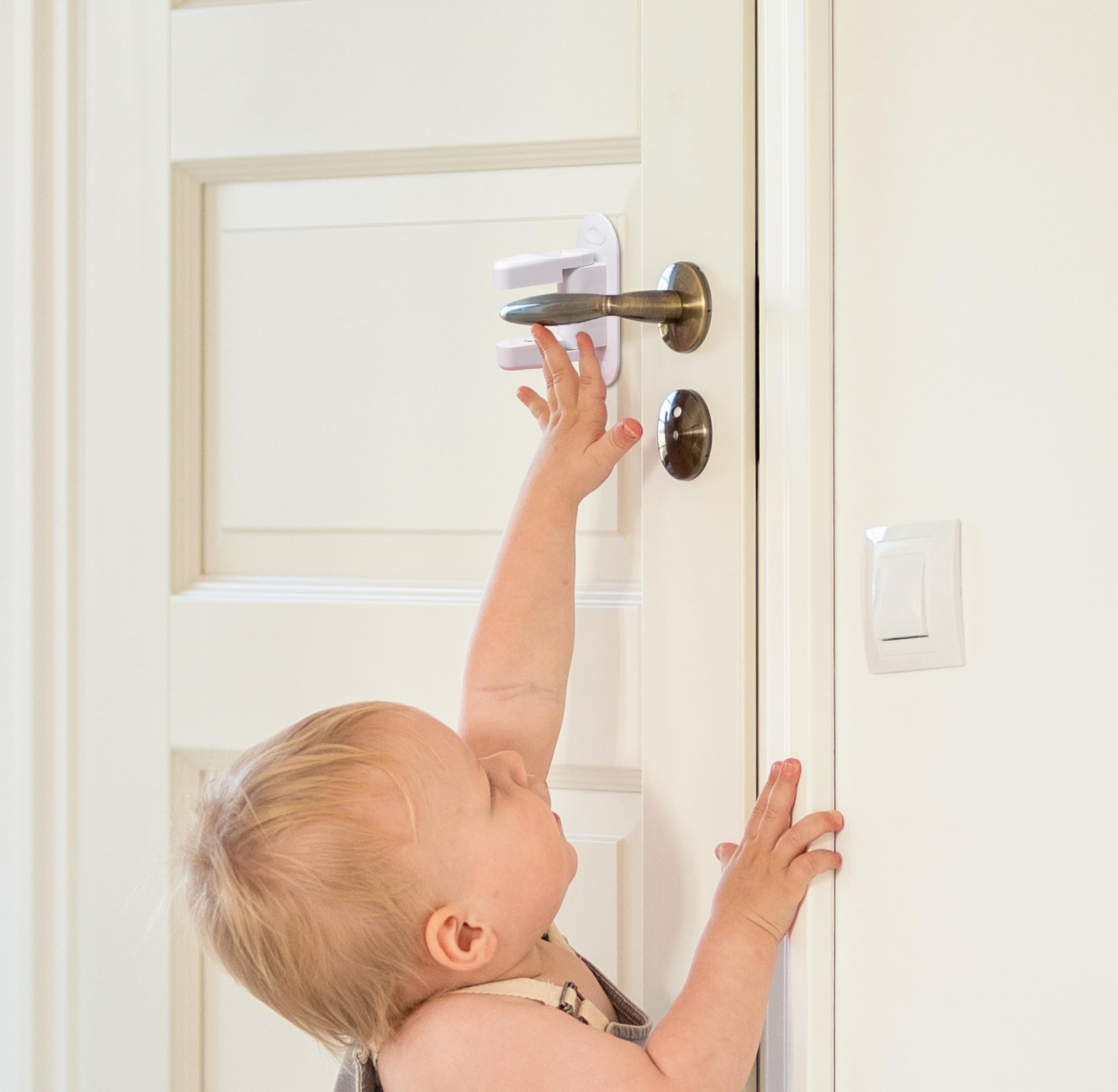Gift Boutique peace of mind with easy-to-use childproof door locks.
