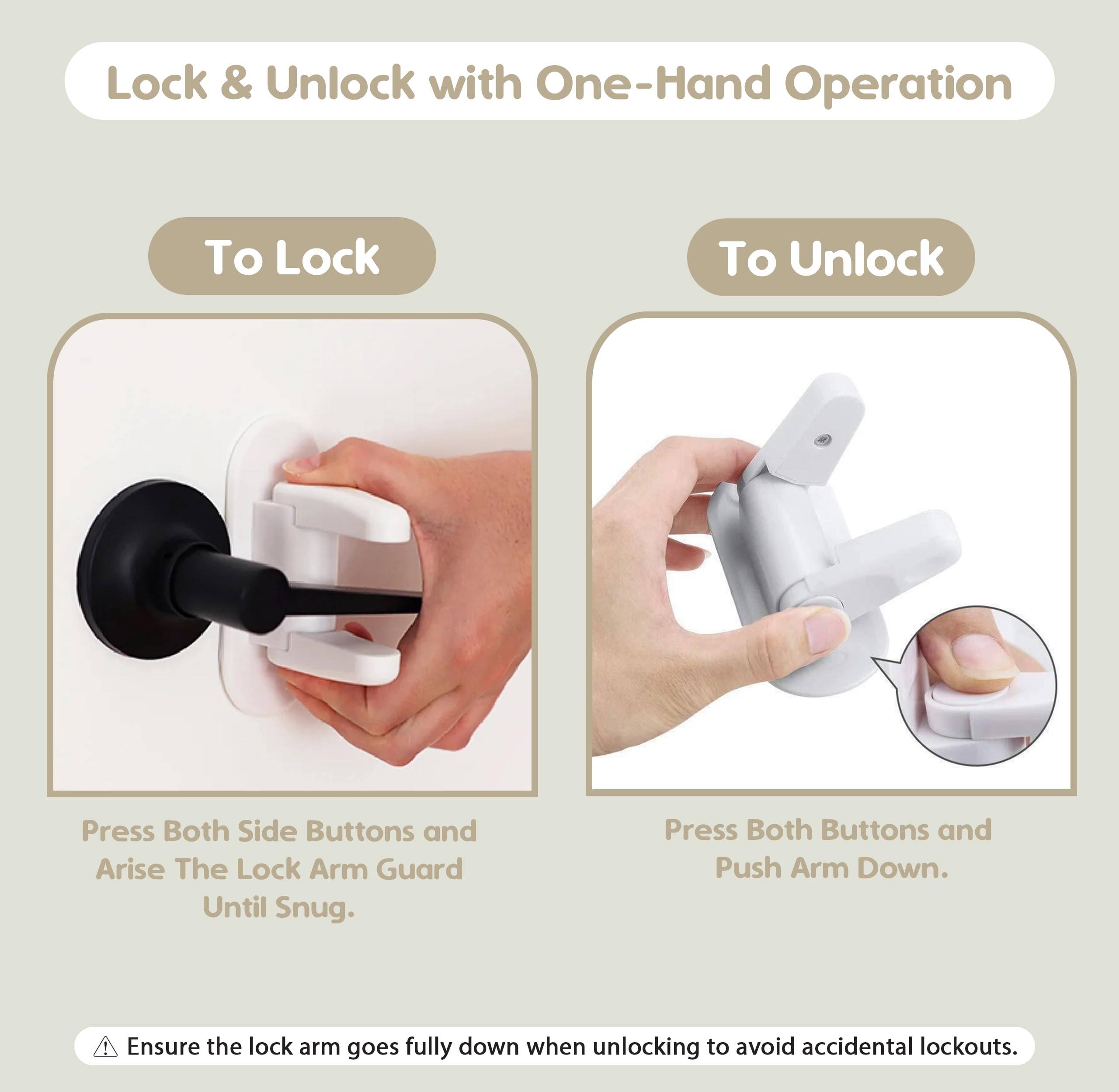 Gift Boutique foam pinch guards prevent door slams and finger injuries.