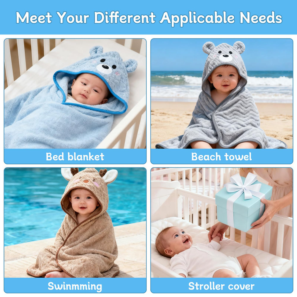 gift-ready-baby-towels-set gift-ready package for new parents at baby showers.