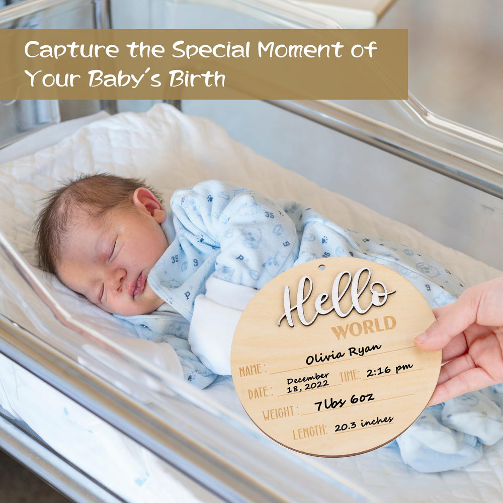 Giftacity inkless footprint kit with display stand enabling clean keepsakes.