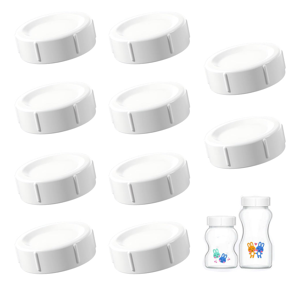 Giftophilia travel lid for Dr Brown wide-neck bottles with secure seal