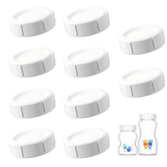 Giftophilia travel lid for Dr Brown wide-neck bottles with secure seal