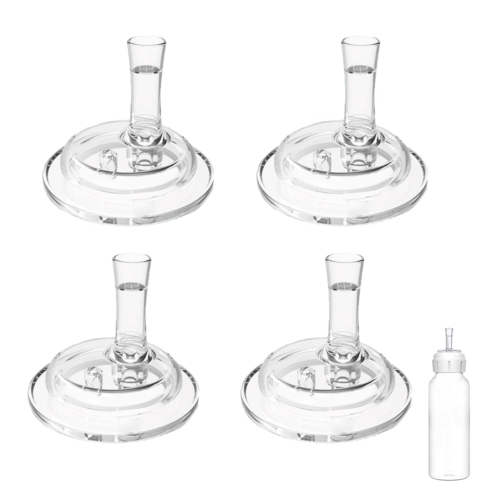 Giftophilia sippy nipples for Dr Browns narrow bottle closeup with soft silicone for gentle feeding