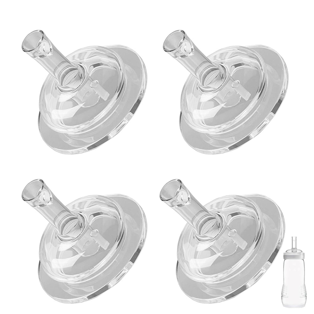 Giftophilia sippy straw nipples show compatibility with Mam bottles for easy feeding transitions.