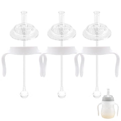 Giftophilia straw sippy kit demonstrates seamless Mam bottle transition for easier feeding
