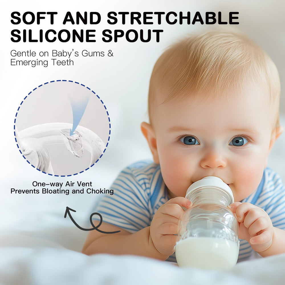 Giftophilia three-straw tops showcase all-in-one convenience.