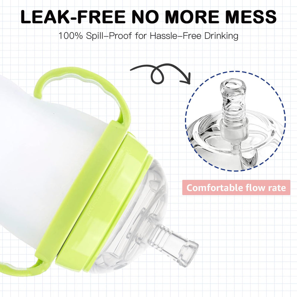 Giftophilia weighted straw enables drinking from any angle with fewer spills