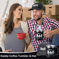 GiftPeak new dad embroidered hat with adjustable fit for everyday wear