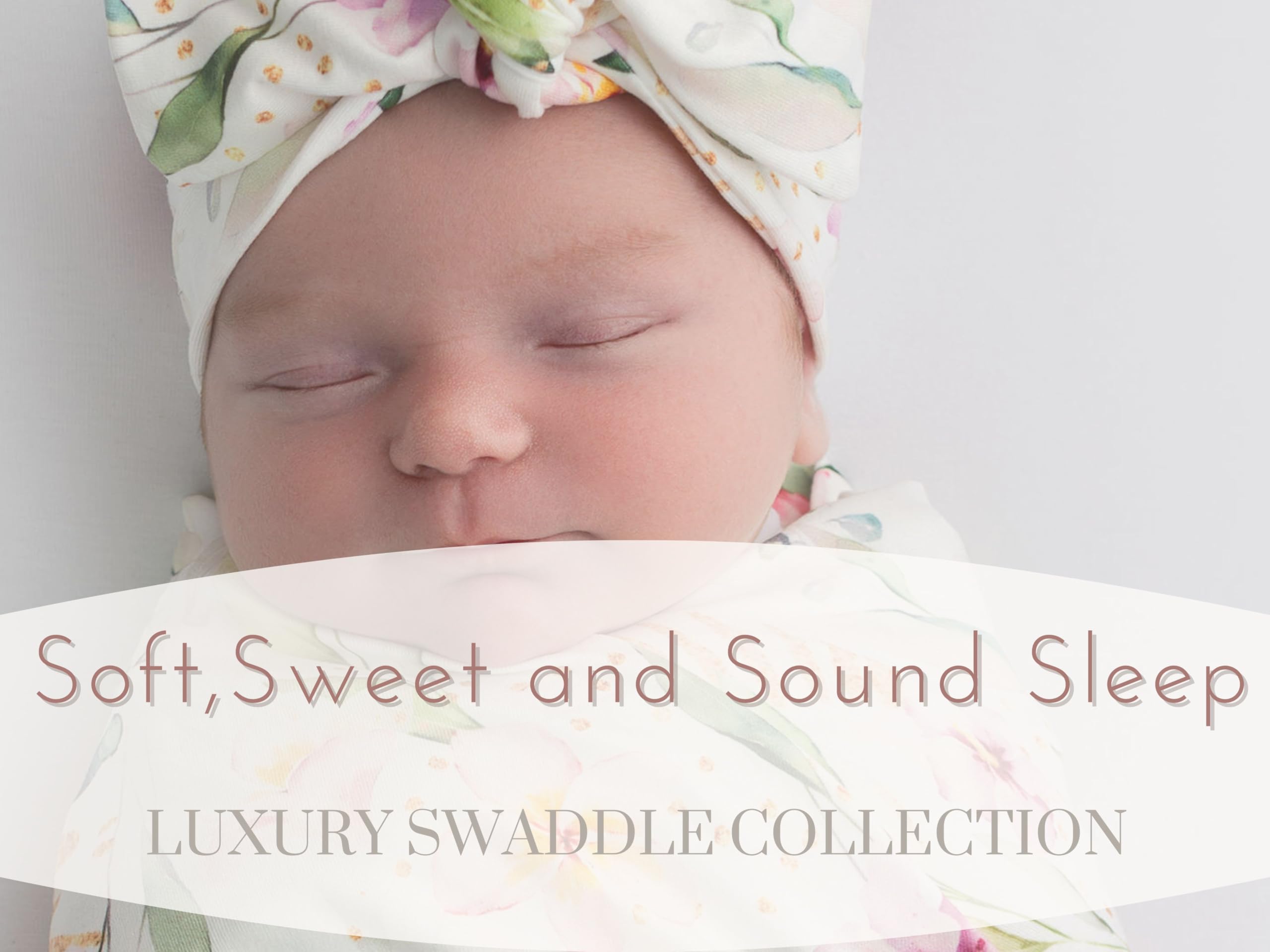Giggle Angel ink red floral swaddle during a newborn photo shoot