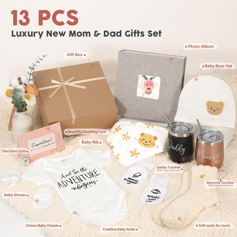 GIGPADE baby photo album holds 200 photos for memories