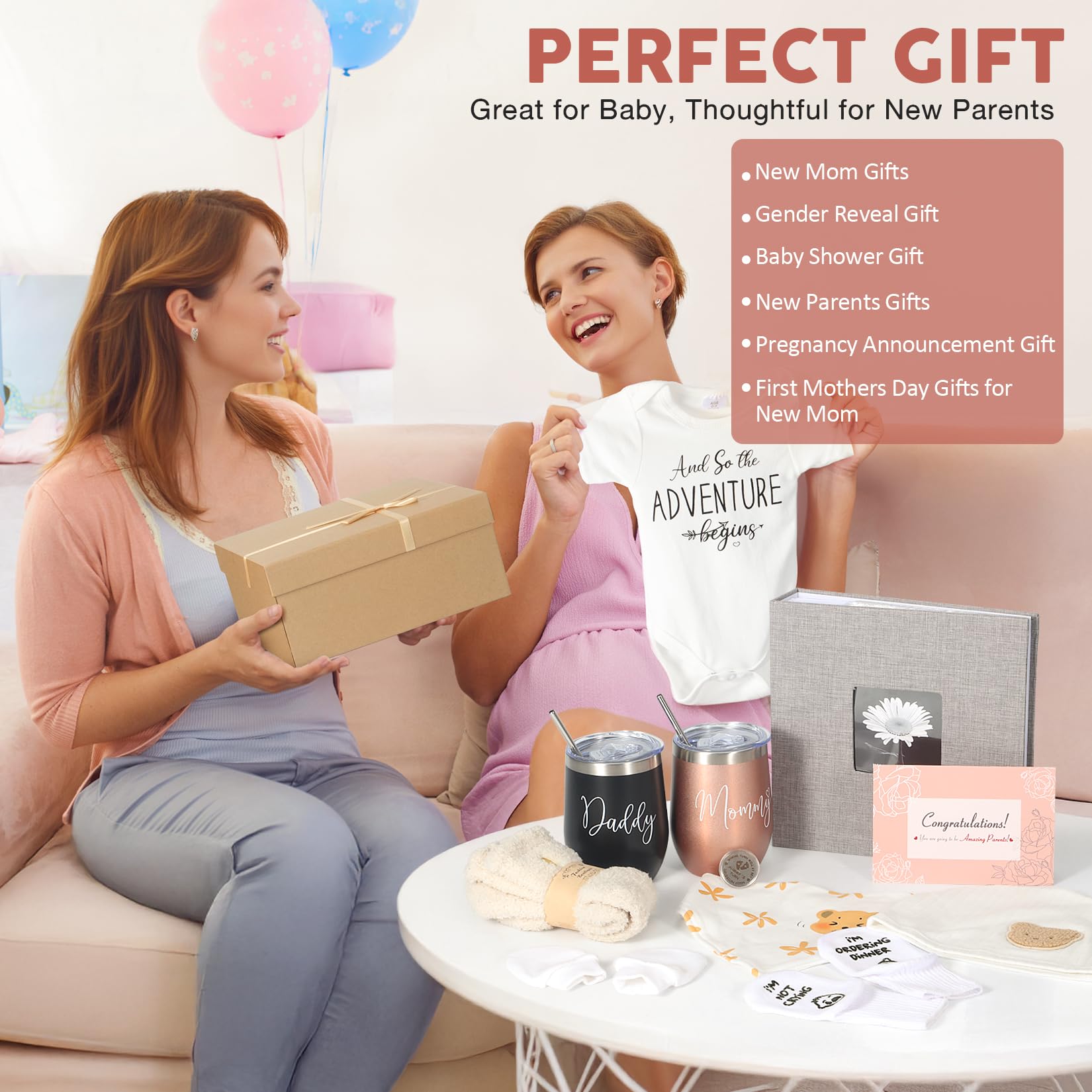 GIGPADE gender reveal card inside adds a thoughtful touch to announcements