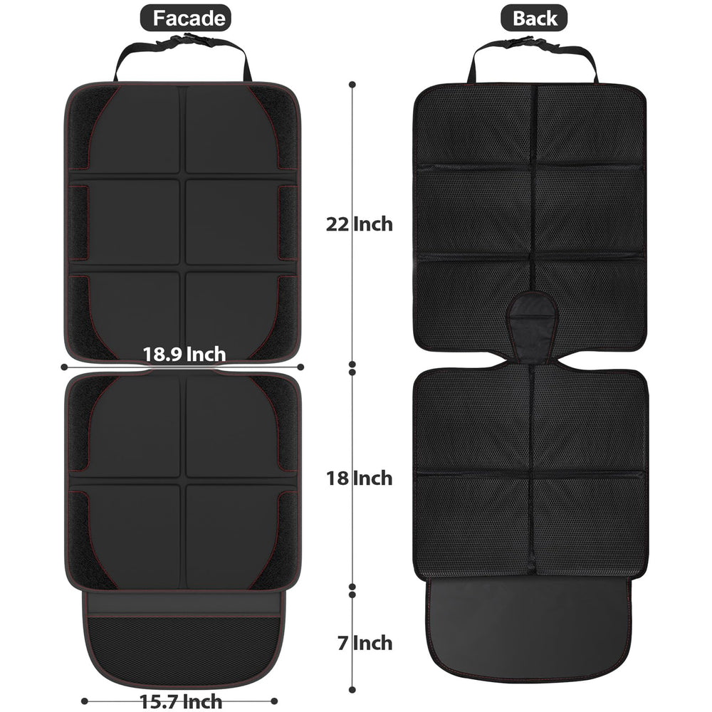 Gimars car seat protector leather-seat protection guards against impressions