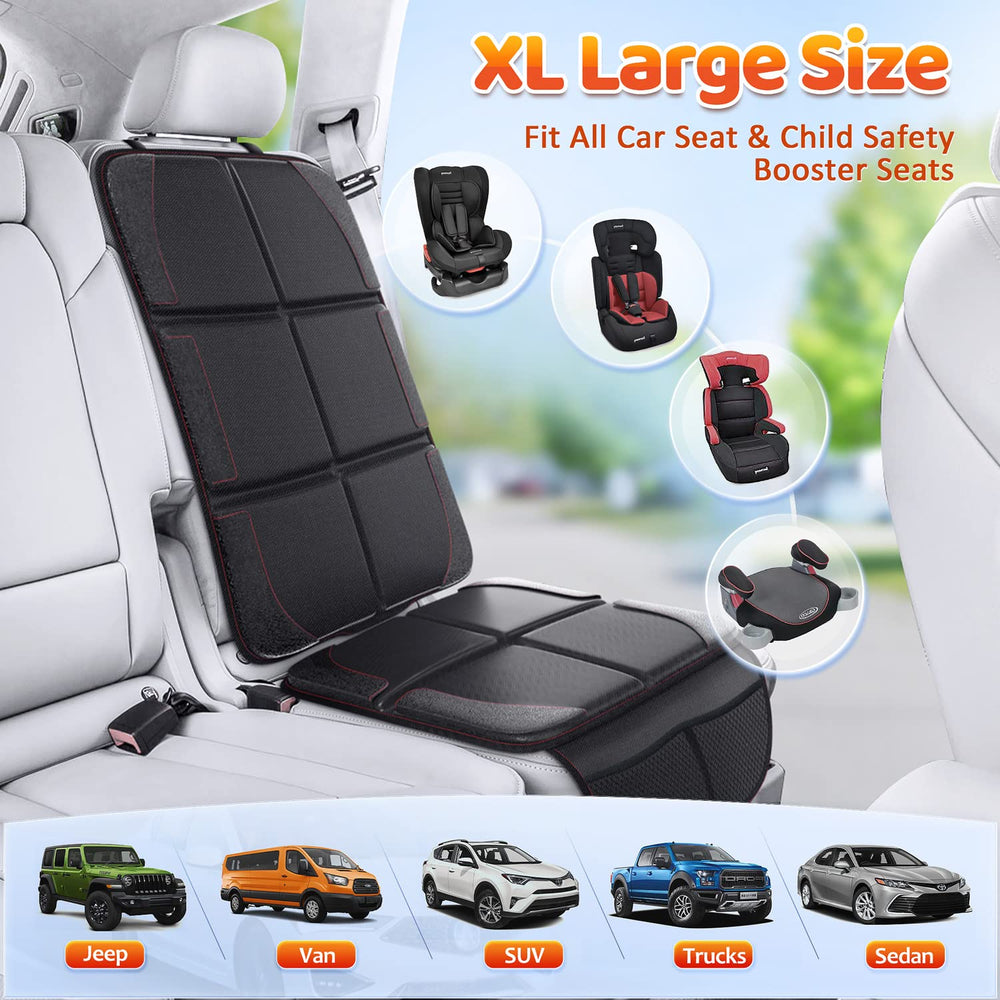 Gimars car seat protector waterproof 600D fabric protects against spills
