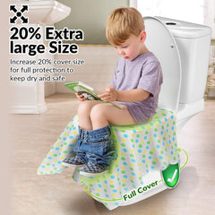 Gimars portable travel shields in a compact pack for quick bathroom trips