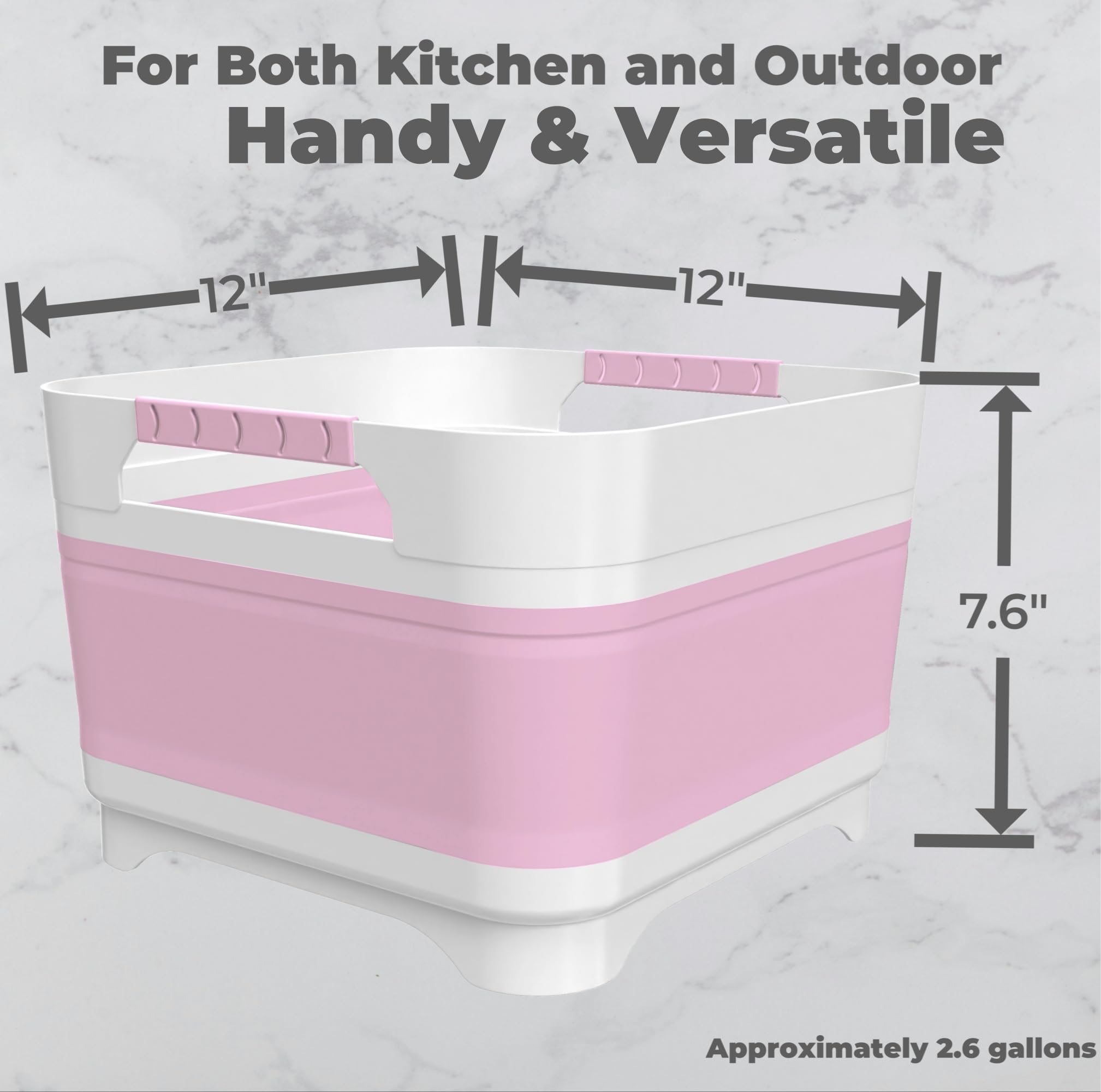 GIMWA wash basin features smooth interior for quick cleaning and drainage.