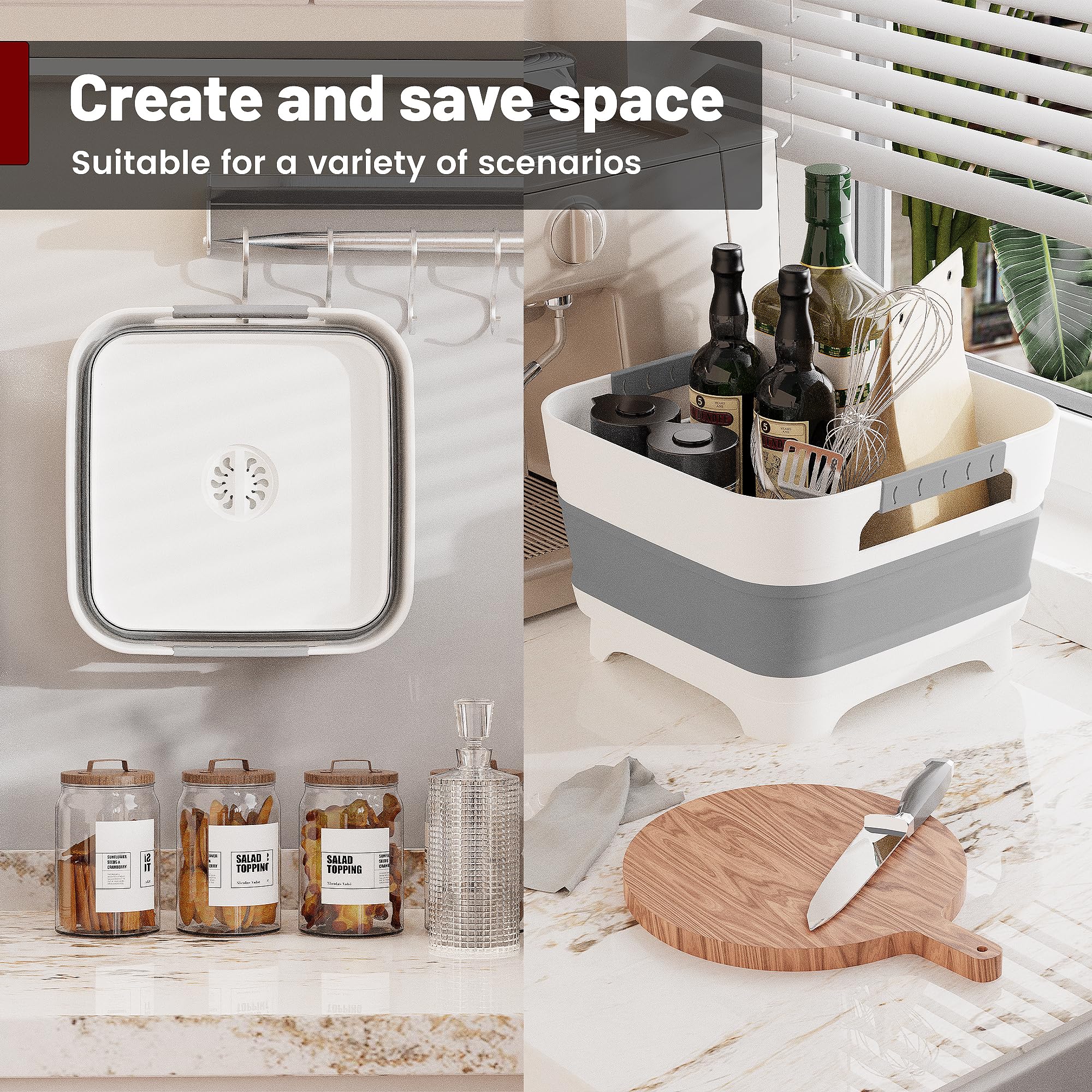 GIMWA Wash Basin size and capacity demo for various tasks