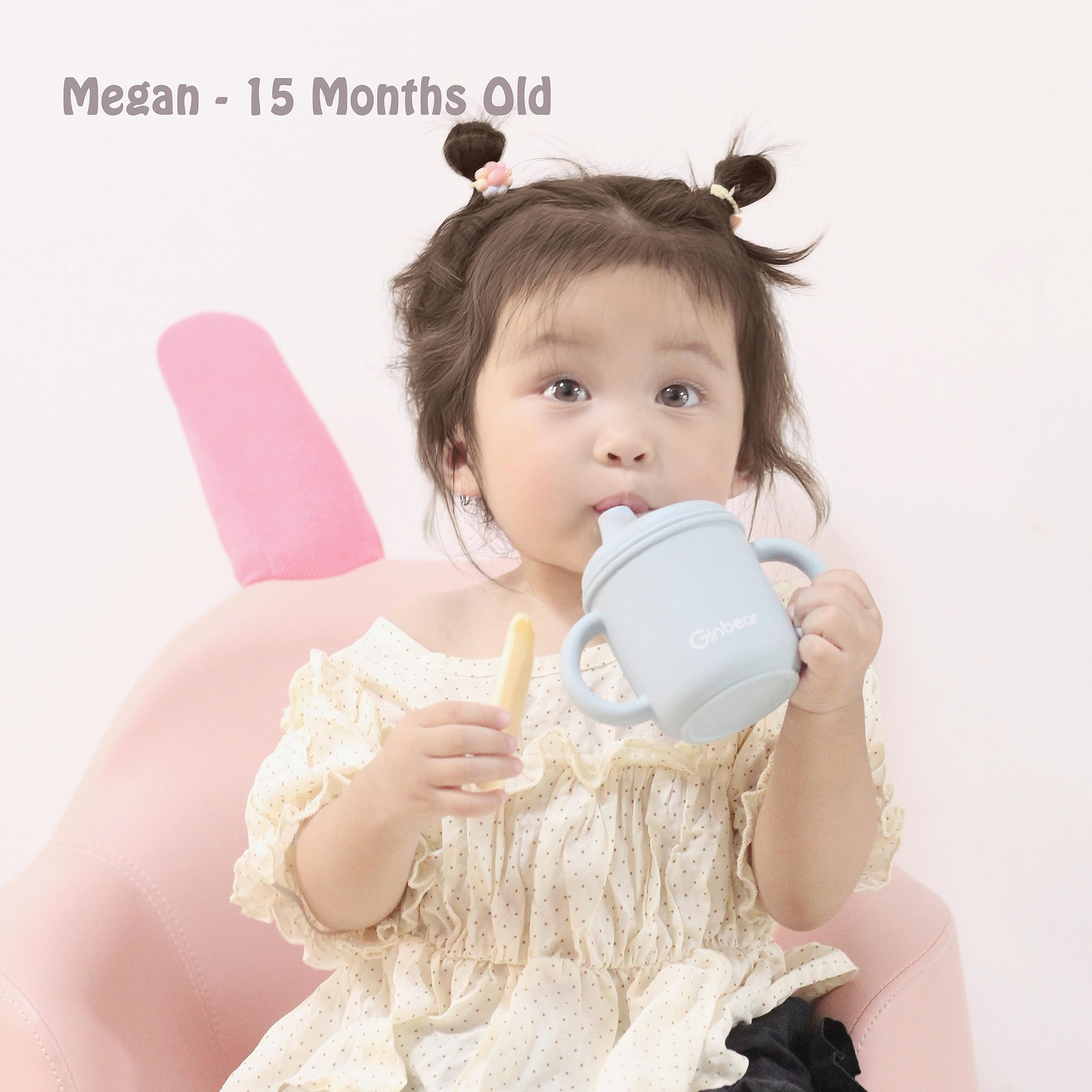 Ginbear cup dishwasher-safe design makes cleanup quick.