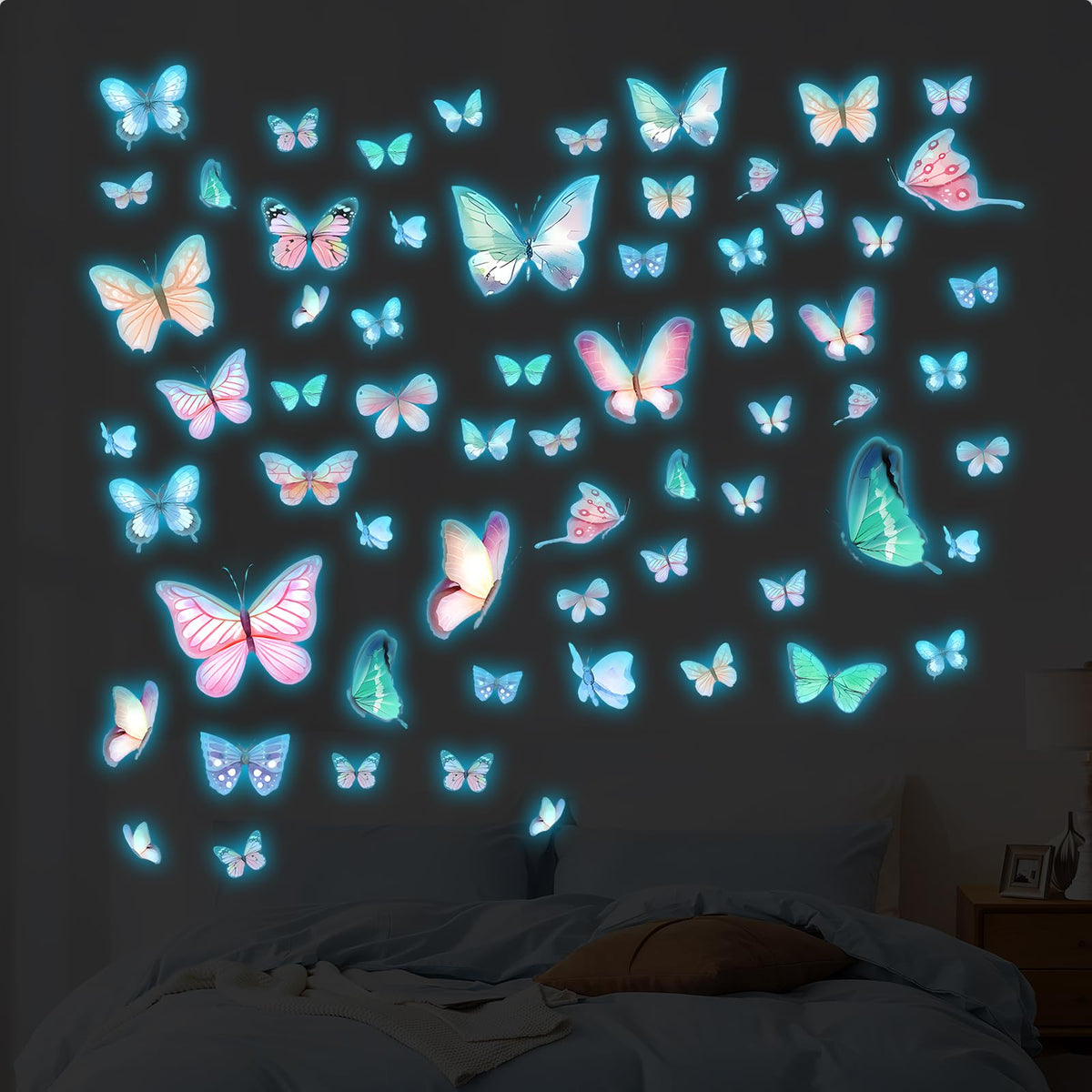 Giococo nursery-to-party butterflies decor for events and cozy corners