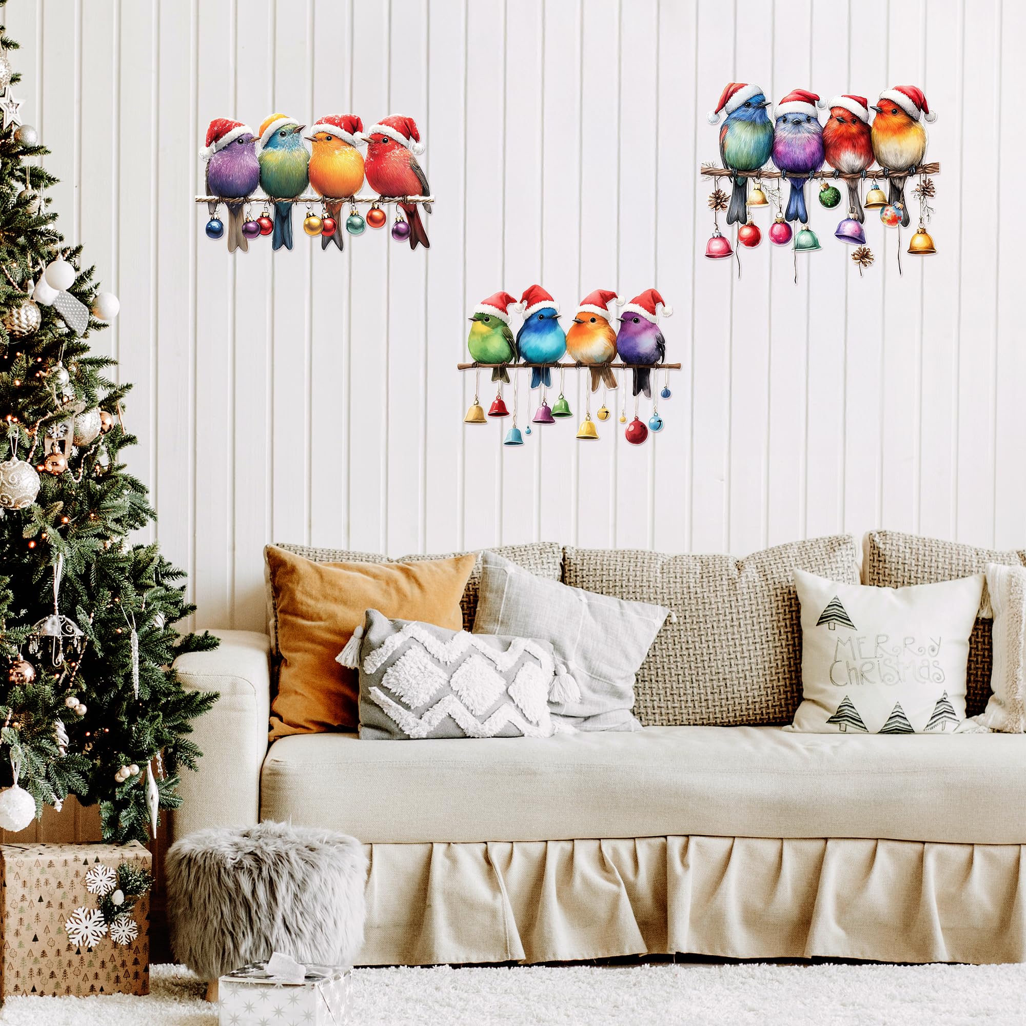 GioXtra Christmas sticker pack provides reusable decor for future seasons.