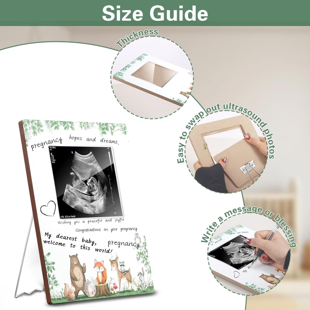 Girlbido Frame forest animals design ideal for baby shower décor