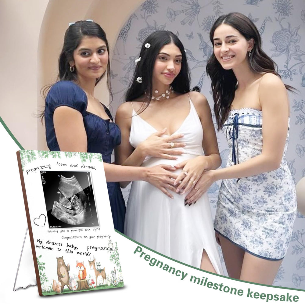 Girlbido Ultrasound Frame tabletop display for grandparents gifts