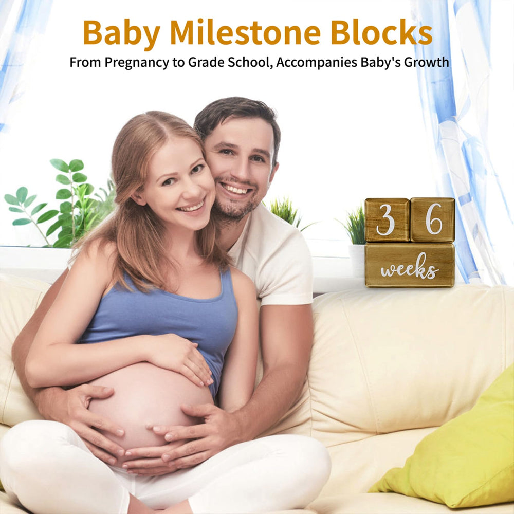 GIRVEM solid pine milestone blocks highlighting durable wood and safe design